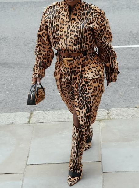 Chic Leopard Girl Set