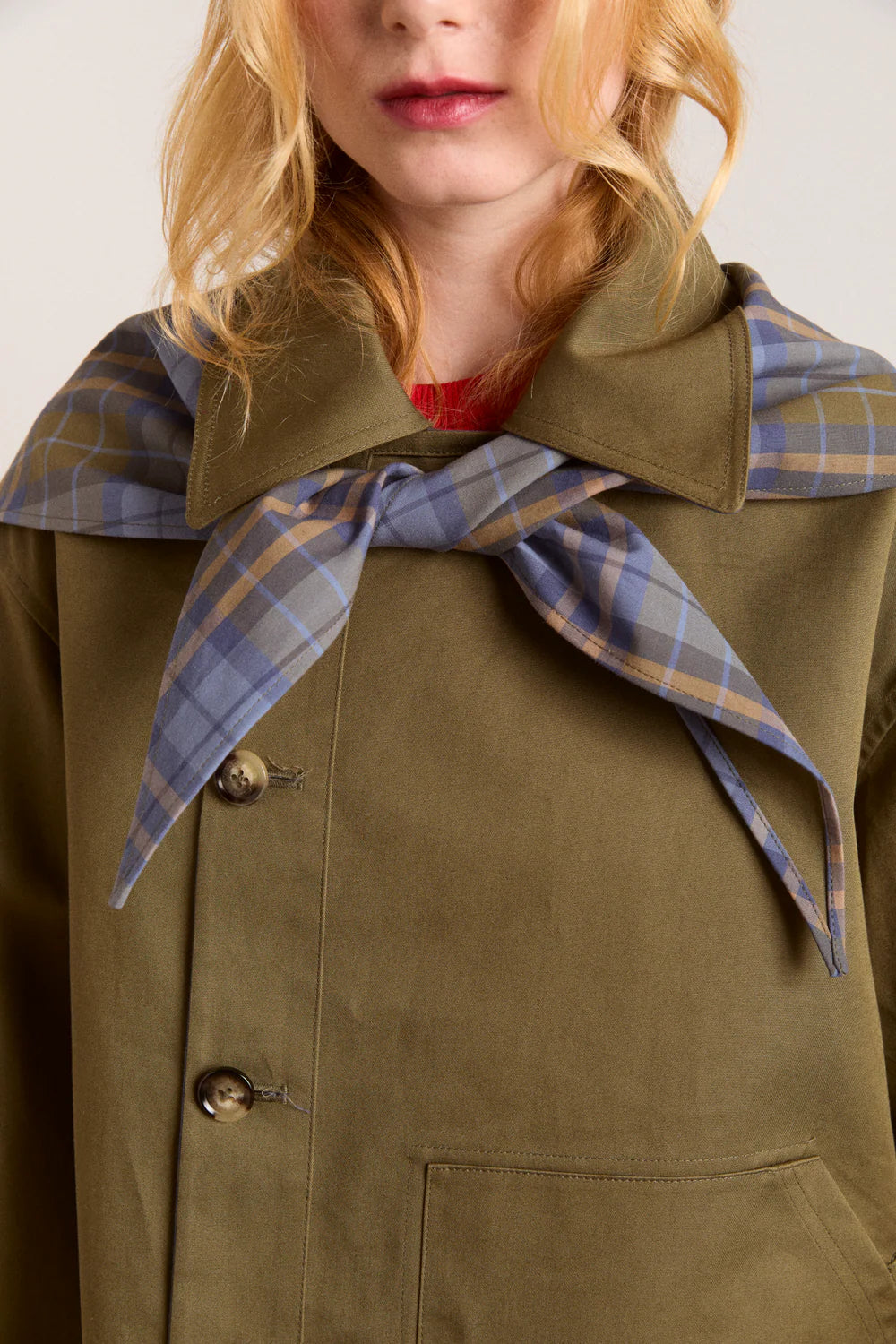 2025 Autumn Olive Green Double-Sided Jacket