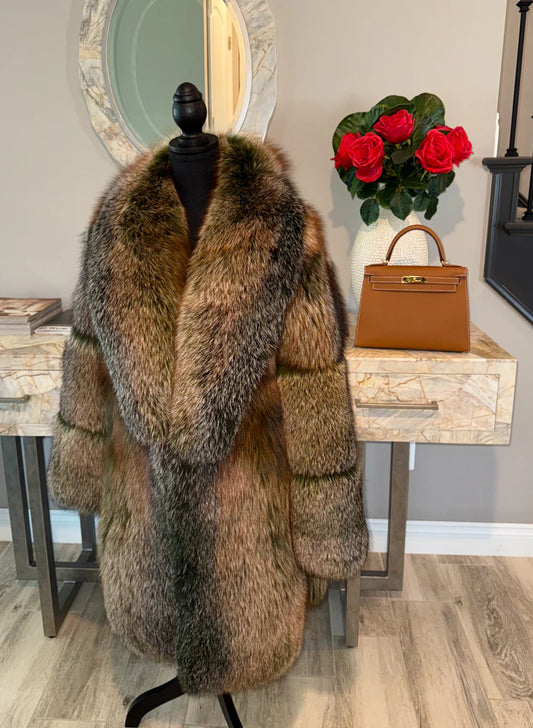 2025 plush mid-length coat