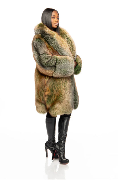 2025 plush mid-length coat